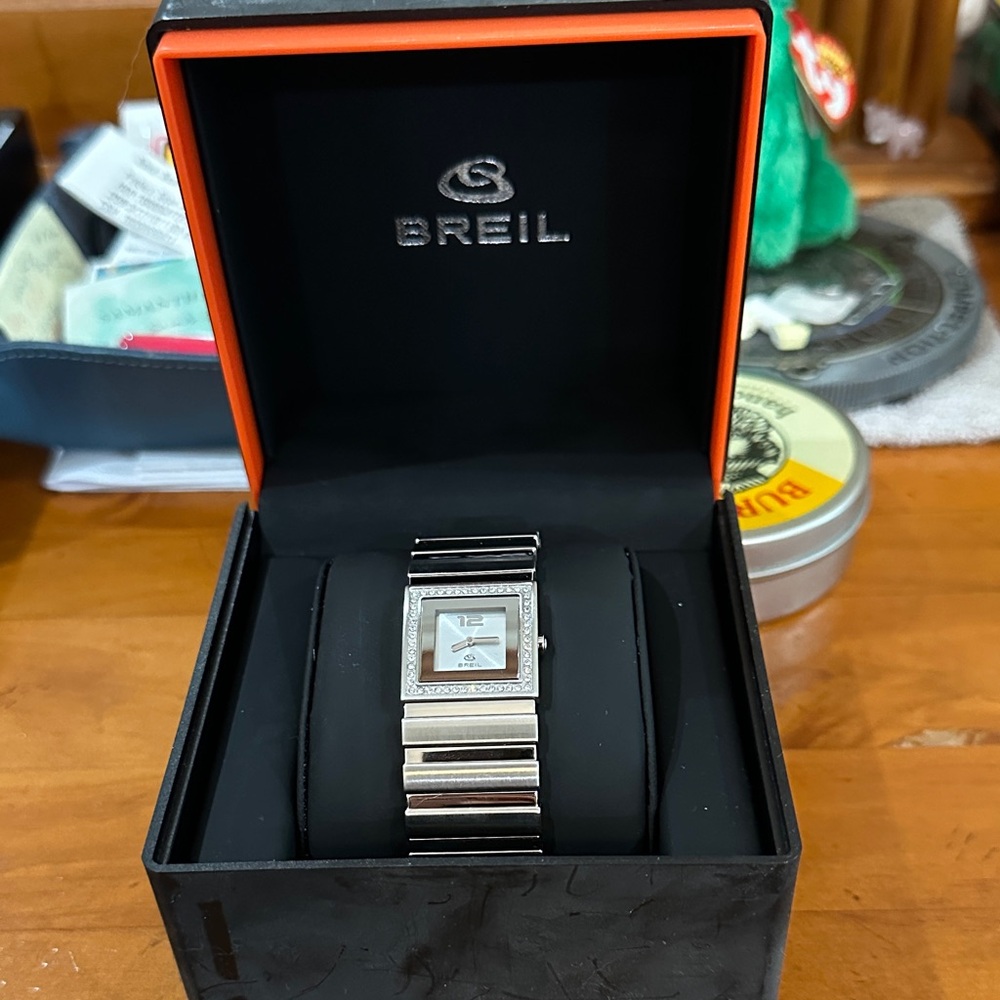 Breil Milano W0057 silver watch